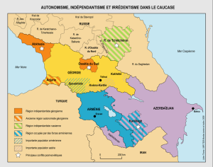 Caucase L’Ossétie du Sud souhaiterait, par référendum, se rattacher à la Russie  21.10.15